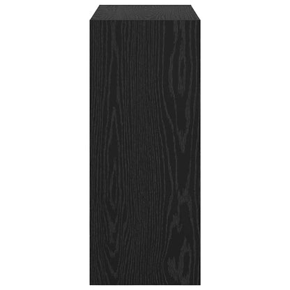 Bücherregal Schwarze Eiche 60 x 30 x 72 cm Holzwerkstoff