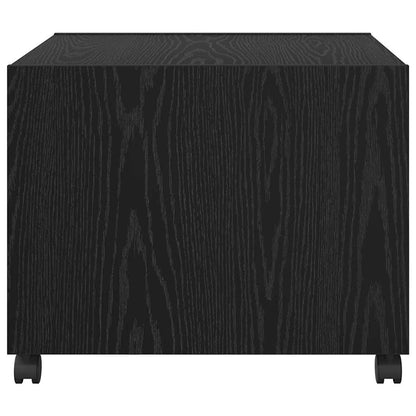 Couchtisch Schwarz Eichen-Optik 55 x 55 x 45 cm Holzwerkstoff