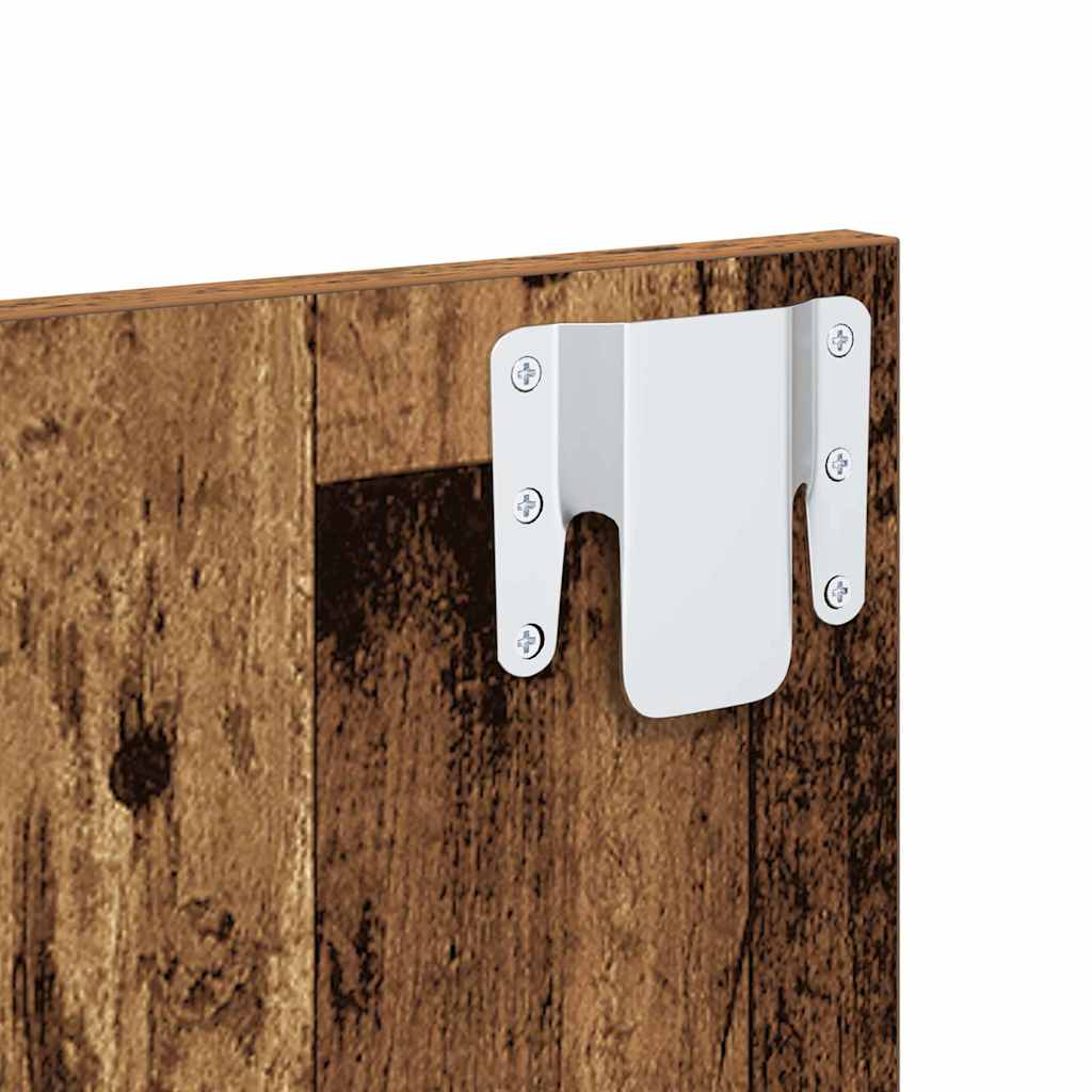 Bettschrank 2 pcs Altholz 48,5 x 32,5 x 80 cm Holzwerkstoff