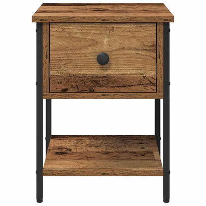 Bettschrank 2 pcs Altholz 40 x 39 x 40 cm Holzwerkstoff