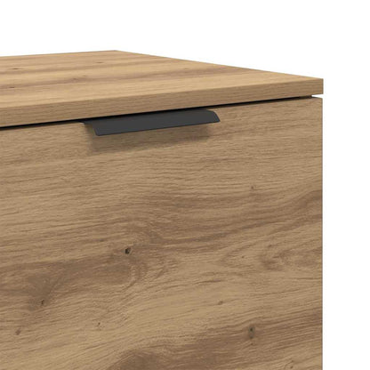 Bettschrank 2 pcs Eiche handwerklich 40 x 39 x 40 cm