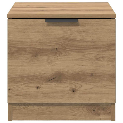 Bettschrank 2 pcs Eiche handwerklich 40 x 39 x 40 cm