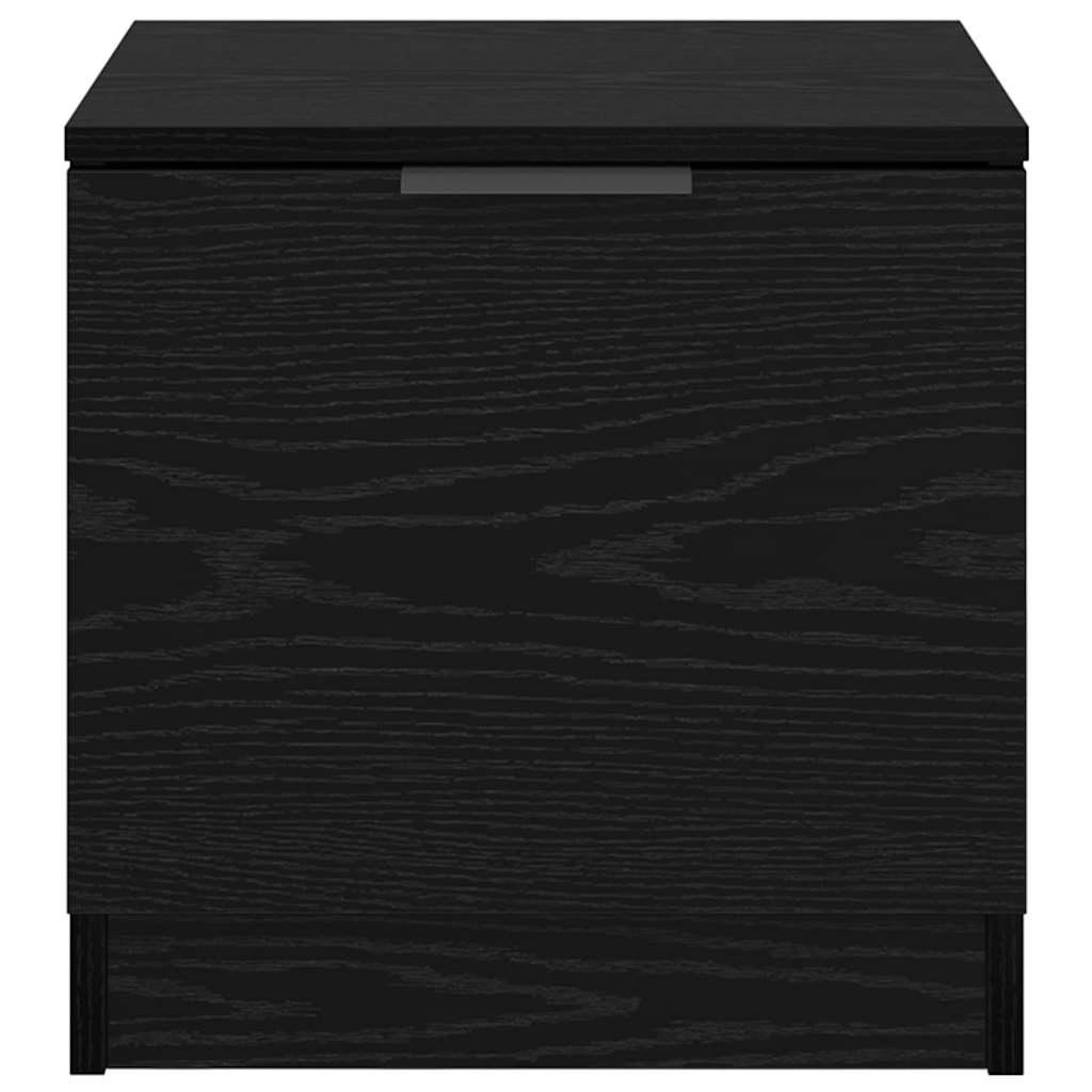 Bettschrank 2 pcs Schwarze Eiche 40 x 39 x 40 cm Holzwerkstoff
