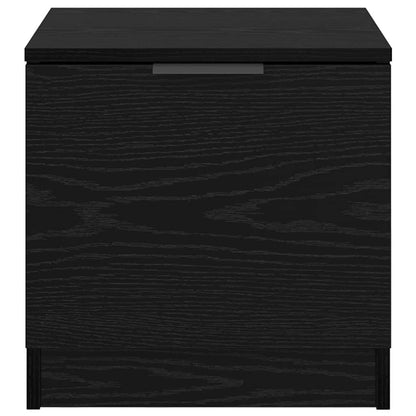 Bettschrank 2 pcs Schwarze Eiche 40 x 39 x 40 cm Holzwerkstoff