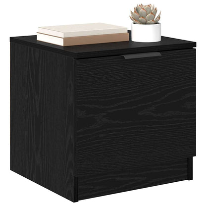 Bettschrank 2 pcs Schwarze Eiche 40 x 39 x 40 cm Holzwerkstoff