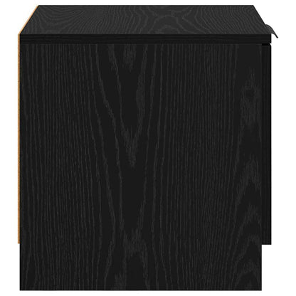 Bettschrank 2 pcs Schwarze Eiche 40 x 39 x 40 cm Holzwerkstoff