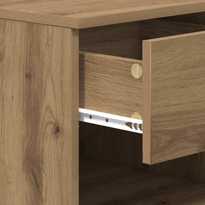 Bettschrank 2 pcs Artisan-Eiche 40 x 39 x 40 cm Holzwerkstoff