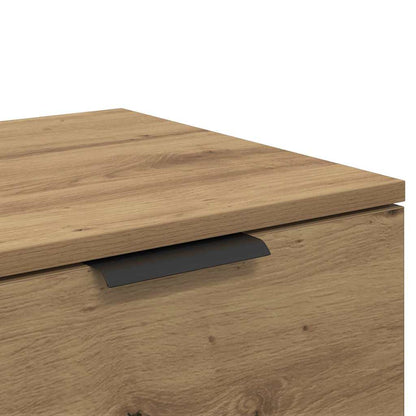 Bettschrank 2 pcs Artisan-Eiche 40 x 39 x 40 cm Holzwerkstoff
