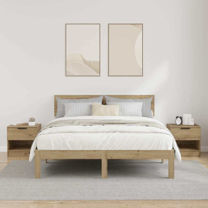 Bettschrank 2 pcs Artisan-Eiche 40 x 39 x 40 cm Holzwerkstoff