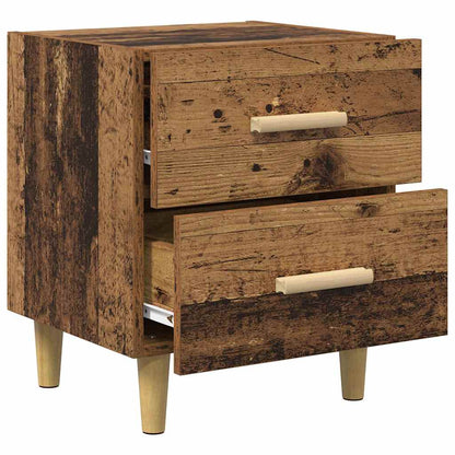 Bettschrank 2 pcs Altholz 40 x 35 x 47,5 cm Holzwerkstoff