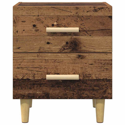 Bettschrank 2 pcs Altholz 40 x 35 x 47,5 cm Holzwerkstoff