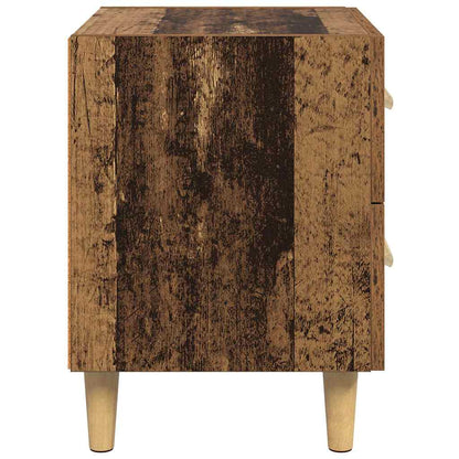 Bettschrank 2 pcs Altholz 40 x 35 x 47,5 cm Holzwerkstoff