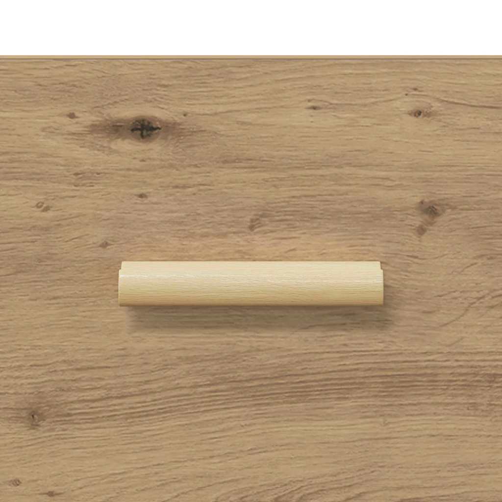 Bettschrank Eiche handwerklich 40 x 35 x 47,5 cm Holzwerkstoff