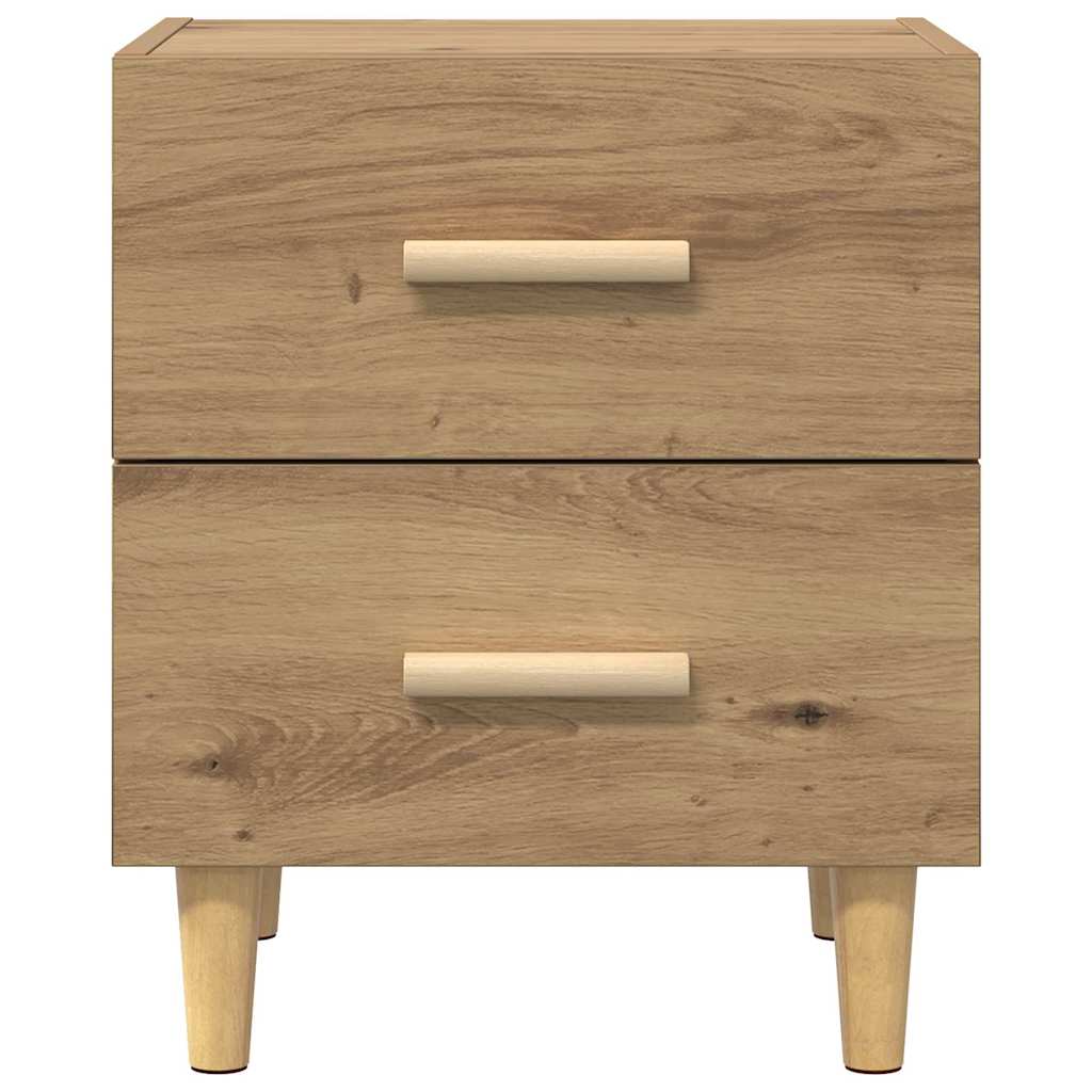Bettschrank Eiche handwerklich 40 x 35 x 47,5 cm Holzwerkstoff