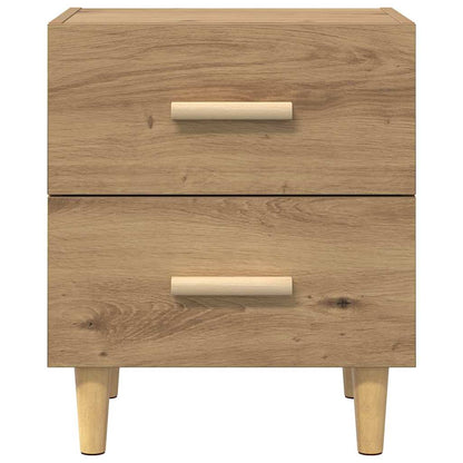 Bettschrank Eiche handwerklich 40 x 35 x 47,5 cm Holzwerkstoff
