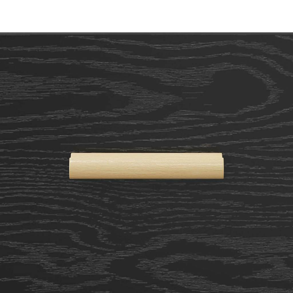 Bettschrank Schwarze Eiche 40 x 35 x 47,5 cm Holzwerkstoff
