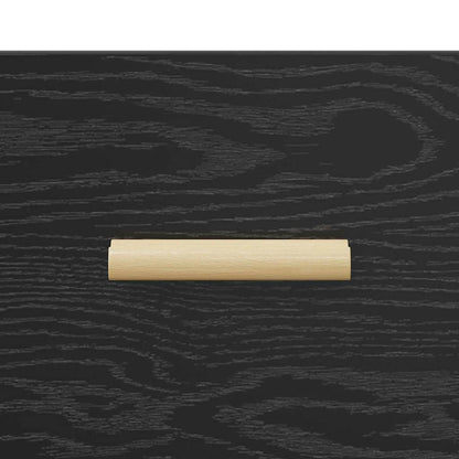 Bettschrank Schwarze Eiche 40 x 35 x 47,5 cm Holzwerkstoff