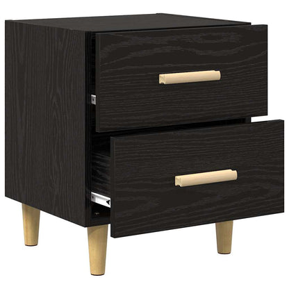 Bettschrank Schwarze Eiche 40 x 35 x 47,5 cm Holzwerkstoff