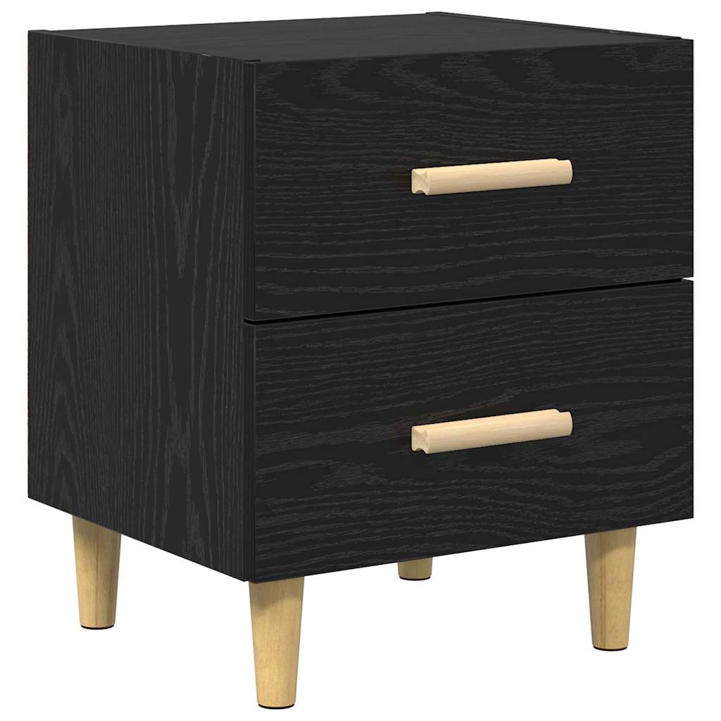 Bettschrank 2 pcs Schwarze Eiche 40 x 35 x 47,5 cm