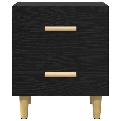 Bettschrank 2 pcs Schwarze Eiche 40 x 35 x 47,5 cm