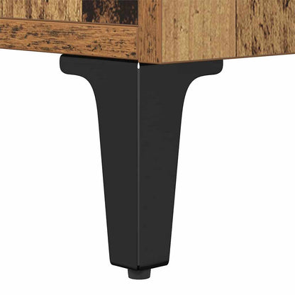 Bettschrank 2 pcs Altholz 40 x 35 x 47,5 cm Holzwerkstoff