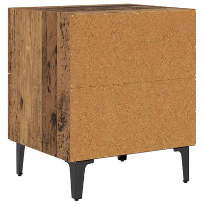 Bettschrank 2 pcs Altholz 40 x 35 x 47,5 cm Holzwerkstoff