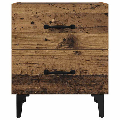 Bettschrank 2 pcs Altholz 40 x 35 x 47,5 cm Holzwerkstoff
