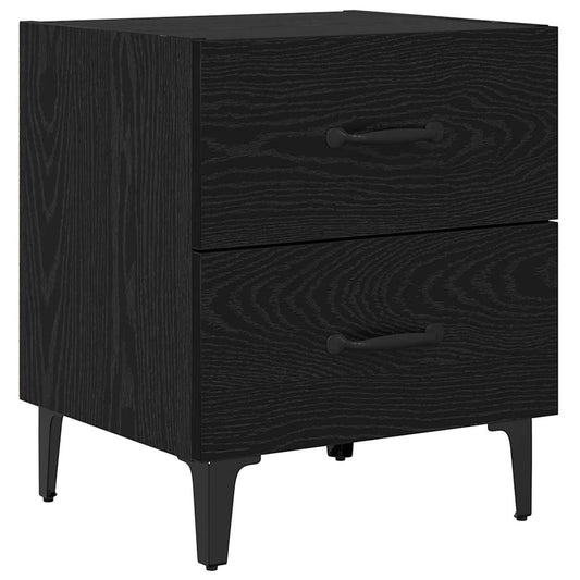 Bettschrank Schwarze Eiche 40 x 35 x 47,5 cm Holzwerkstoff