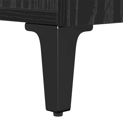 Bettschrank 2 pcs Schwarze Eiche 40 x 35 x 47,5 cm