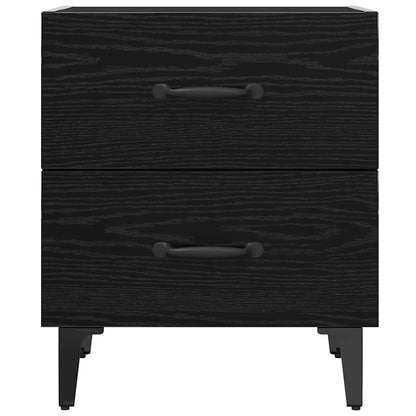 Bettschrank 2 pcs Schwarze Eiche 40 x 35 x 47,5 cm