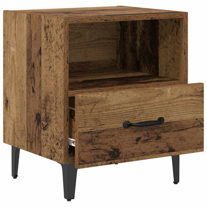 Nachttisch 2 pcs Altholz 40 x 35 x 47,5 cm Holzwerkstoff