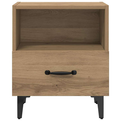 Nachttisch 2 pcs Artisan-Eiche 40 x 35 x 47,5 cm Holzwerkstoff