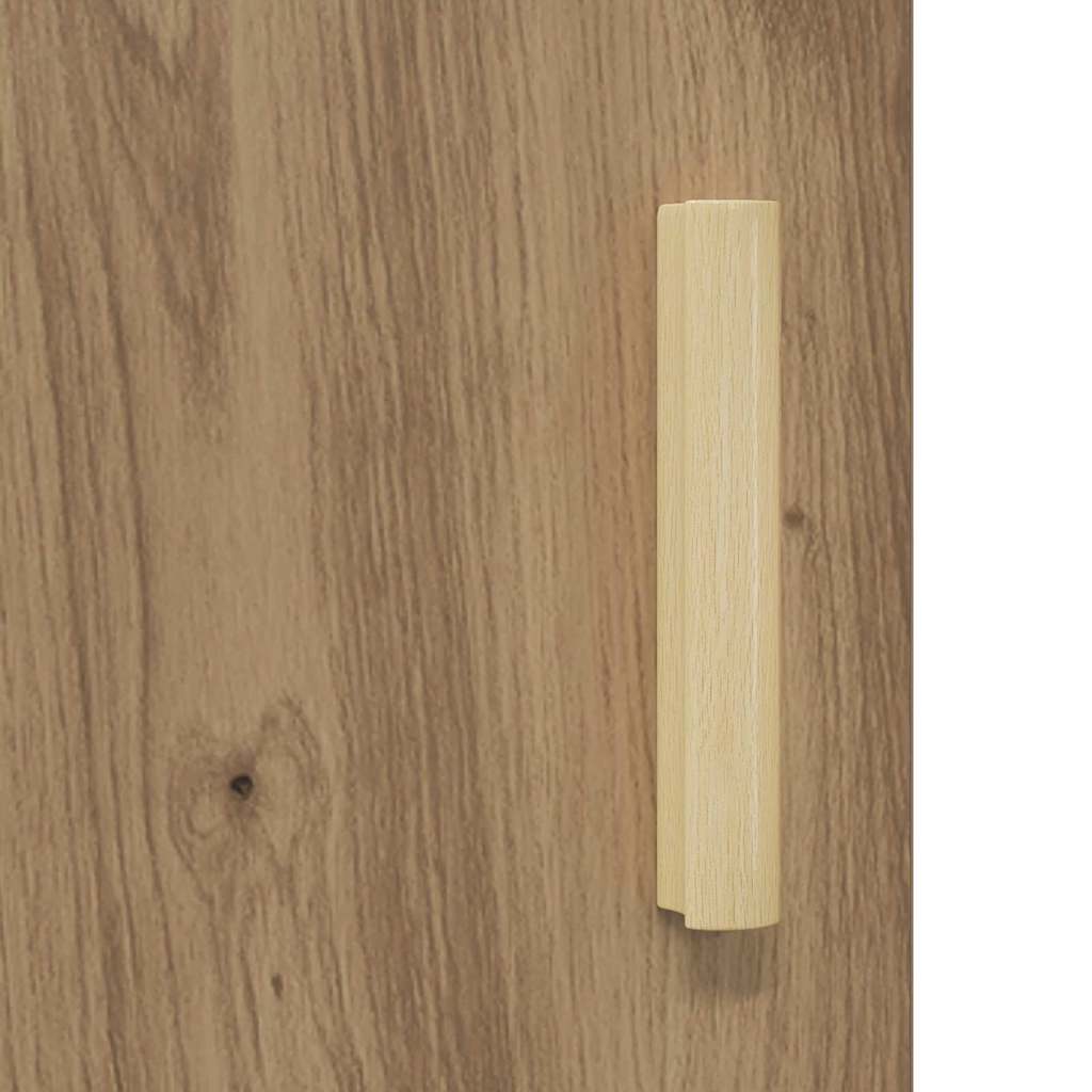 Nachttisch 2 pcs Artisan-Eiche 40 x 40 x 50 cm Holzwerkstoff