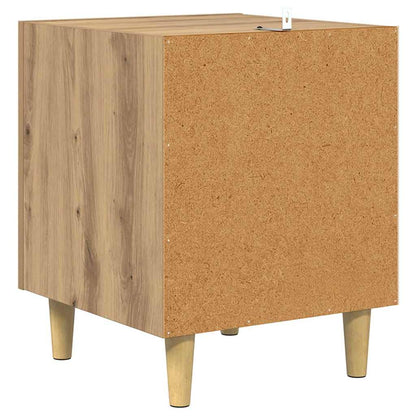 Nachttisch 2 pcs Artisan-Eiche 40 x 40 x 50 cm Holzwerkstoff