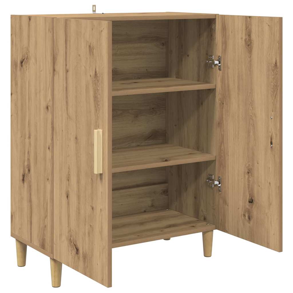 Sideboard Artisan-Eiche 70 x 34 x 90 cm Holzwerkstoff