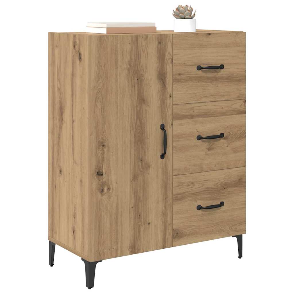 Sideboard Artisan-Eiche 69,5 x 34 x 90 cm Holzwerkstoff