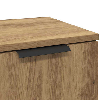 Sideboard Eiche handwerklich 30 x 30 x 70 cm Holzwerkstoff