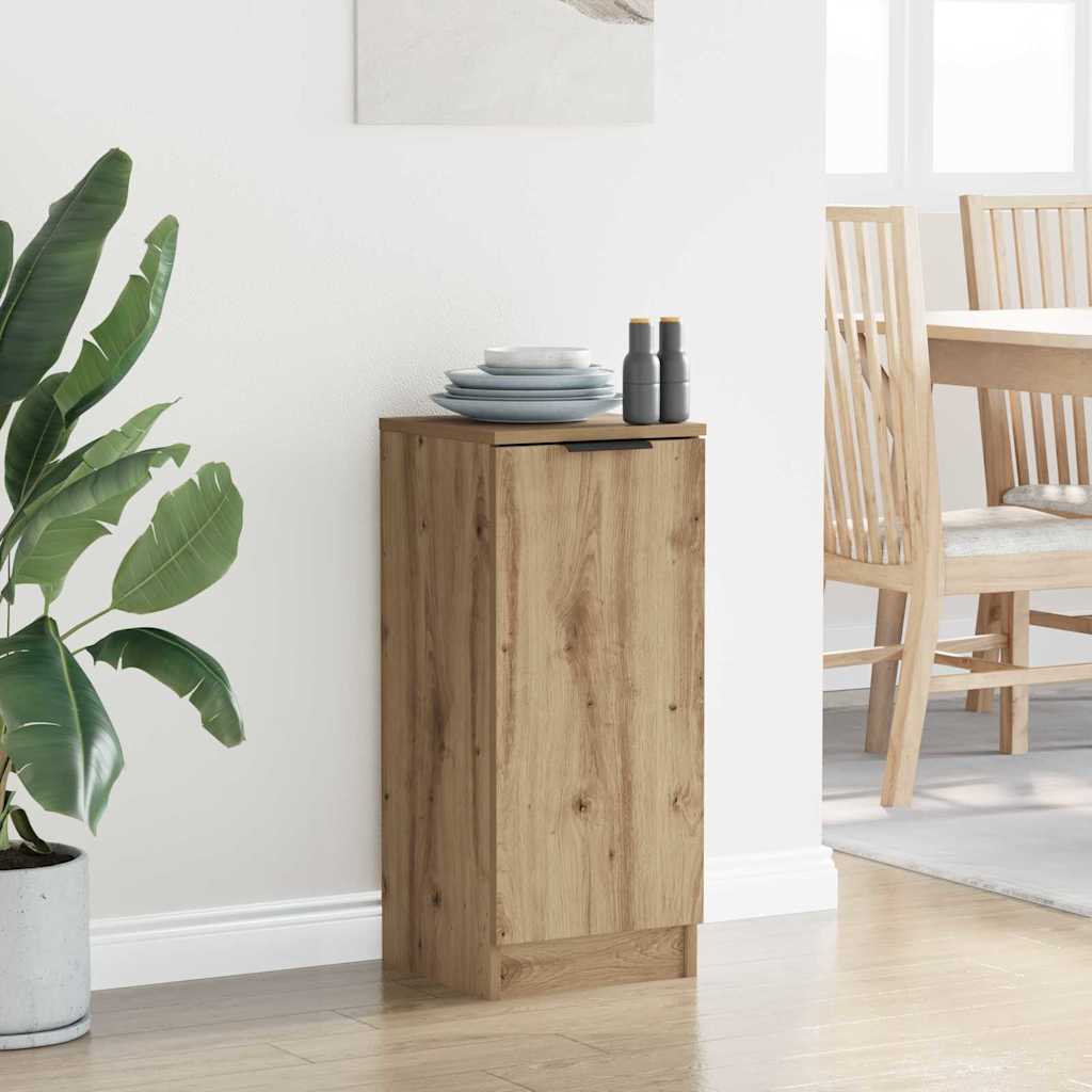 Sideboard Eiche handwerklich 30 x 30 x 70 cm Holzwerkstoff