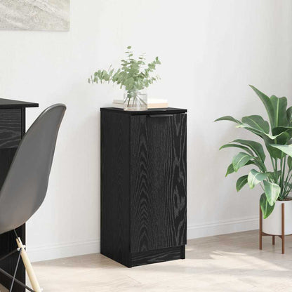 Sideboard Schwarze Eiche 30 x 30 x 70 cm Holzwerkstoff