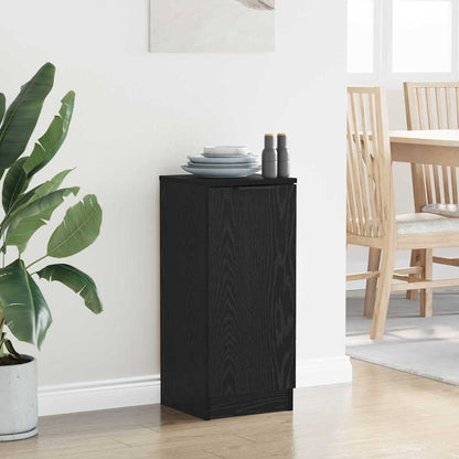 Sideboard Schwarze Eiche 30 x 30 x 70 cm Holzwerkstoff