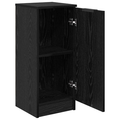 Sideboard Schwarze Eiche 30 x 30 x 70 cm Holzwerkstoff