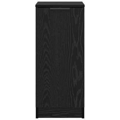 Sideboard Schwarze Eiche 30 x 30 x 70 cm Holzwerkstoff