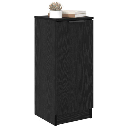 Sideboard Schwarze Eiche 30 x 30 x 70 cm Holzwerkstoff