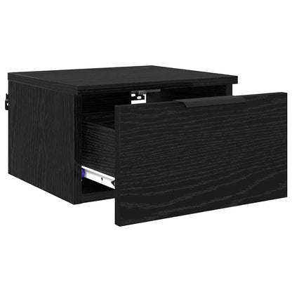 Nachttisch 2 pcs Schwarze Eiche 34 x 30 x 20 cm Holzwerkstoff