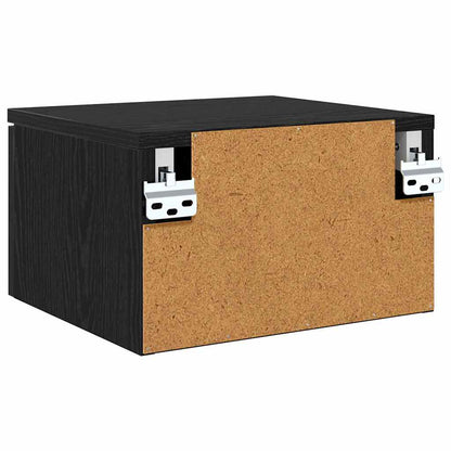 Nachttisch 2 pcs Schwarze Eiche 34 x 30 x 20 cm Holzwerkstoff