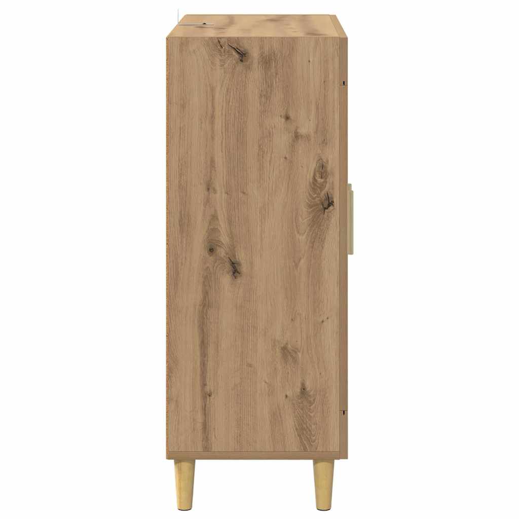 Sideboard Artisan-Eiche 69,5 x 34 x 90 cm Holzwerkstoff