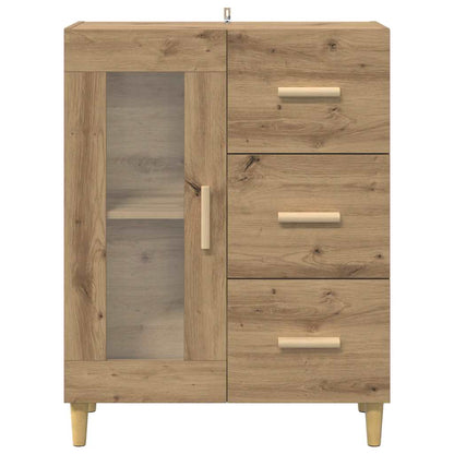 Sideboard Artisan-Eiche 69,5 x 34 x 90 cm Holzwerkstoff