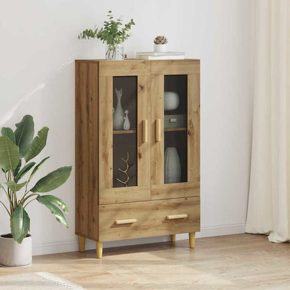 Highboard Artisan-Eiche 70 x 31 x 115 cm Holzwerkstoff