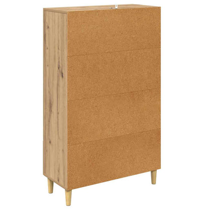 Highboard Artisan-Eiche 70 x 31 x 115 cm Holzwerkstoff