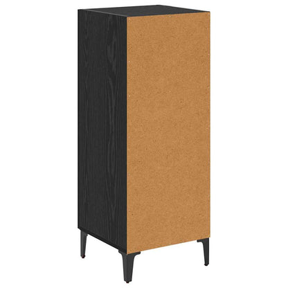 Sideboard Schwarze Eiche 34,5 x 34 x 90 cm Holzwerkstoff